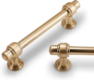 10 Pack 3.75 inch Champagne Copper Kitchen Cabinet Handles Cabinet Pulls Gold Drawer Pulls Kitchen Cabinet Hardware Handles Dresser Handles