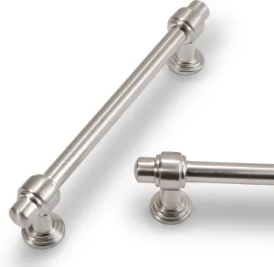 10 Pack 5 inch Brushed Satin Nickel Kitchen Cabinet Handles Cabinet Pulls Sliver Drawer Pulls Kitchen Cabinet Hardware Dresser Handles