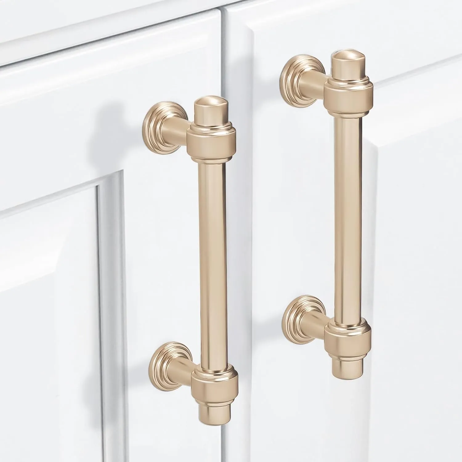 10 Pack 5 inch Champagne Bronze Kitchen Cabinet Handles Cabinet Pulls Gold Drawer Pulls Kitchen Cabinet Hardware Handles Dresser Handles