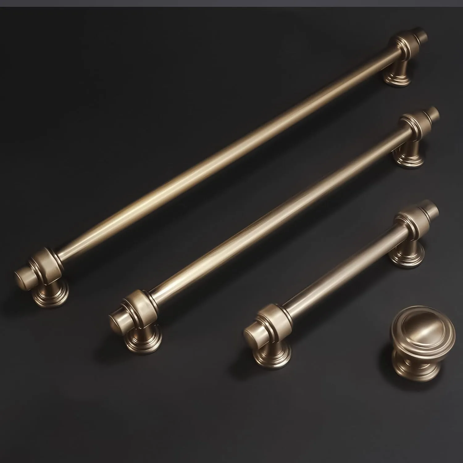 10 Pack 5 inch Champagne Bronze Kitchen Cabinet Handles Cabinet Pulls Gold Drawer Pulls Kitchen Cabinet Hardware Handles Dresser Handles