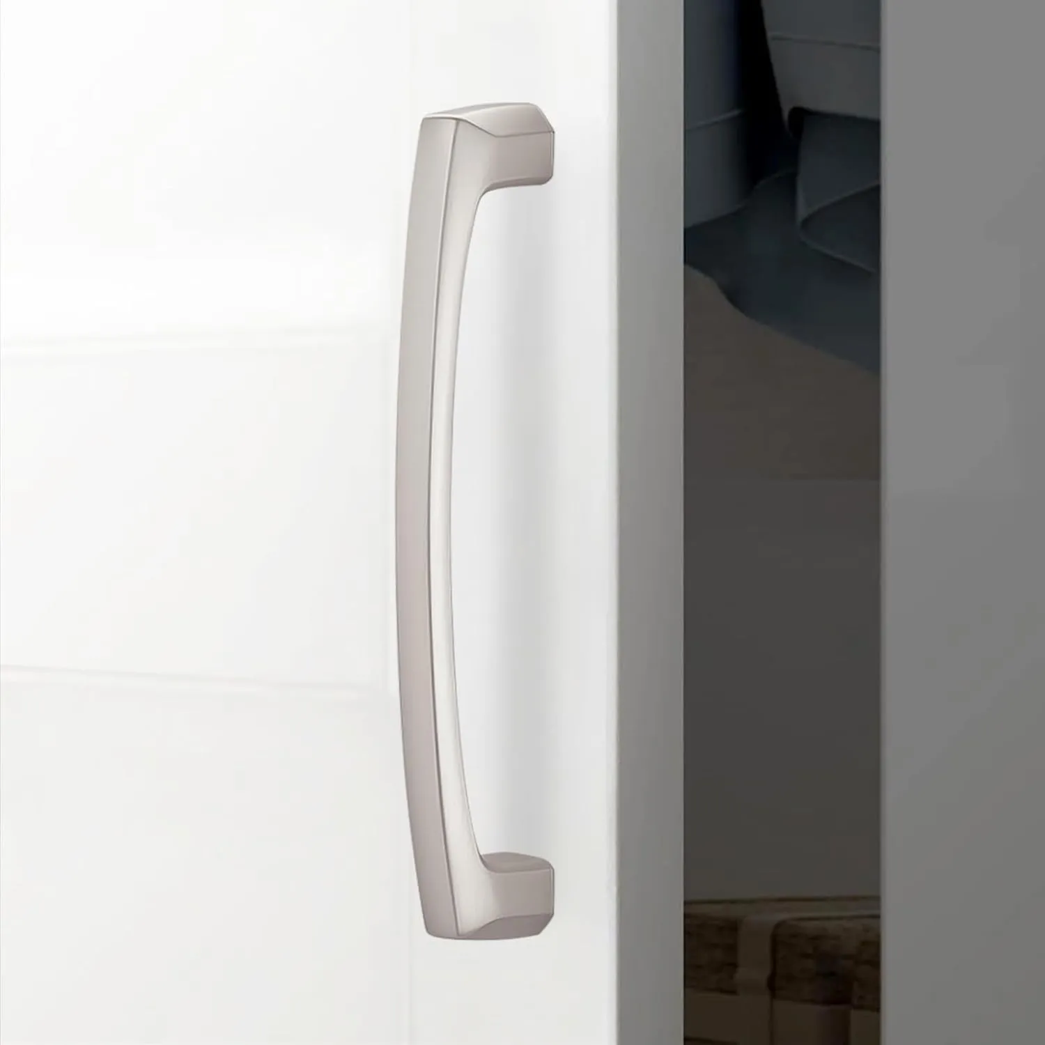 10 Pack 5 inch(128mm) Brushed Satin Nickel Kitchen Cabinet Handles Cabinet Pulls Sliver Drawer Pulls Kitchen Cabinet Hardware Handles Dresser Handles
