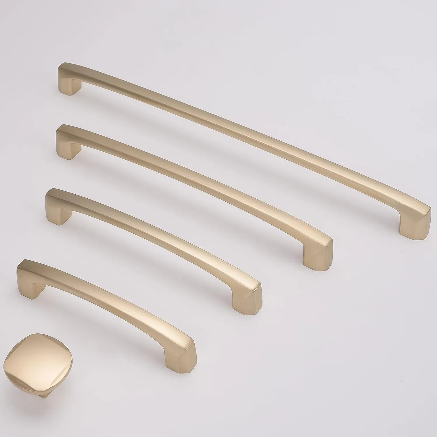 10 Pack 5 inch(128mm) Champagne Bronze Kitchen Cabinet Handles Cabinet Pulls Gold Drawer Pulls Kitchen Cabinet Hardware Handles Dresser Handles