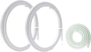 11 Yards Metal Boning for Sewing, Easy-to-sew Spring Steel Boning for Making Corsets/Wedding Dress/Costumes/Bridal Gowns/Lingerie/Swimwear/Handbags/Crafts/Decor Supplies(1/4" White)