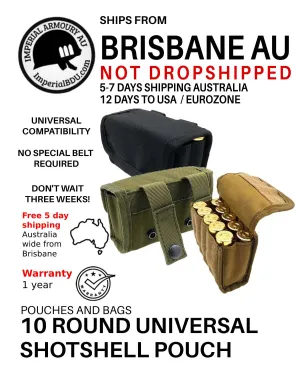 12 Gauge Shotgun 10 round Pouch - Any belt - Australia