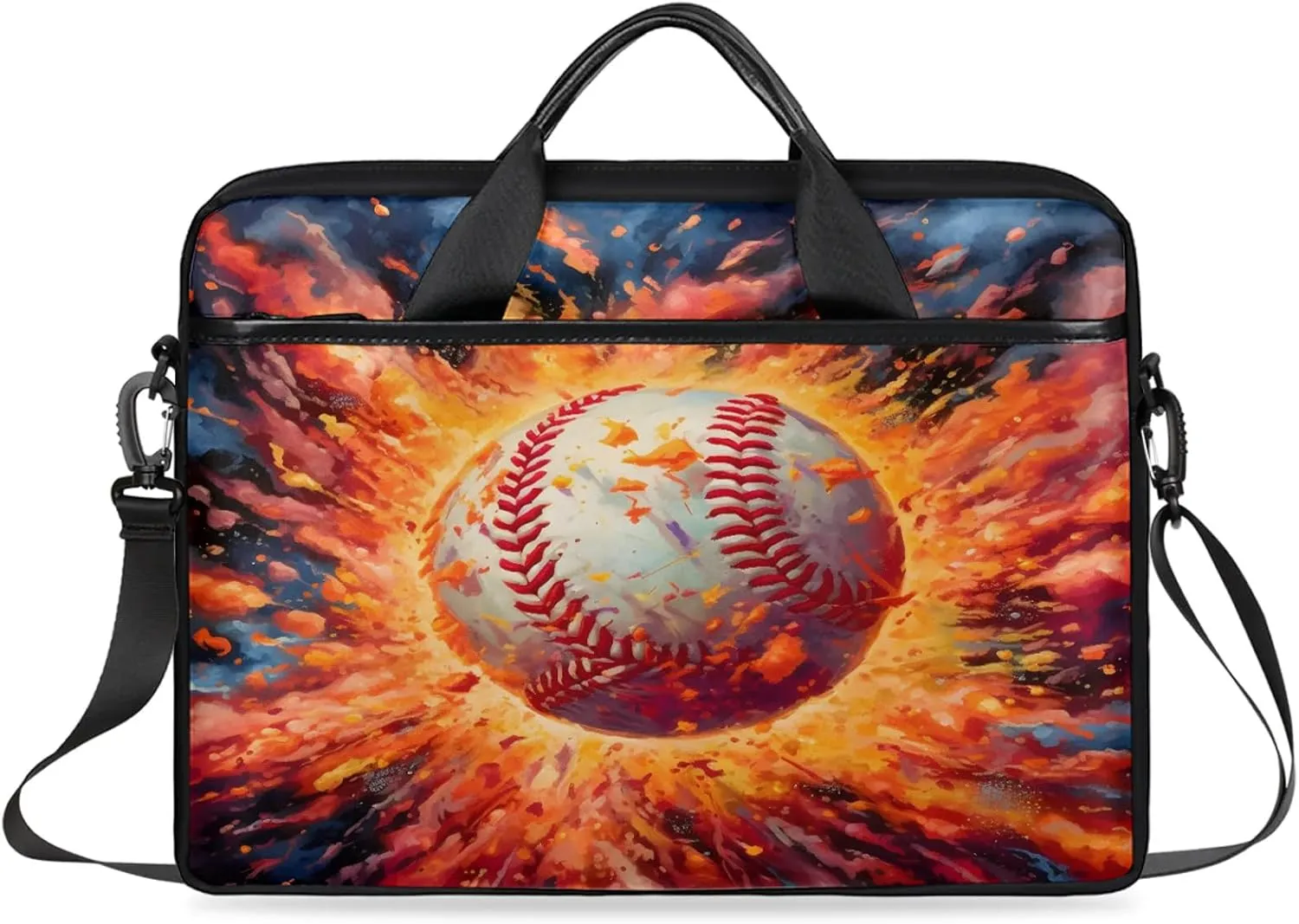 13-15 Inch Sports Baseball Handy Laptop Bag Sports Sports Shoulder Laptop Bag For Work, School, Travel And More