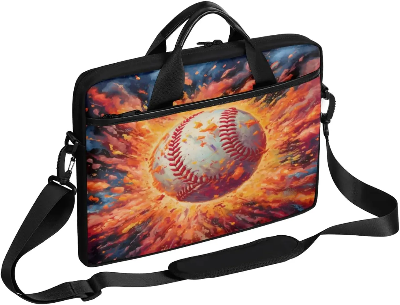 13-15 Inch Sports Baseball Handy Laptop Bag Sports Sports Shoulder Laptop Bag For Work, School, Travel And More