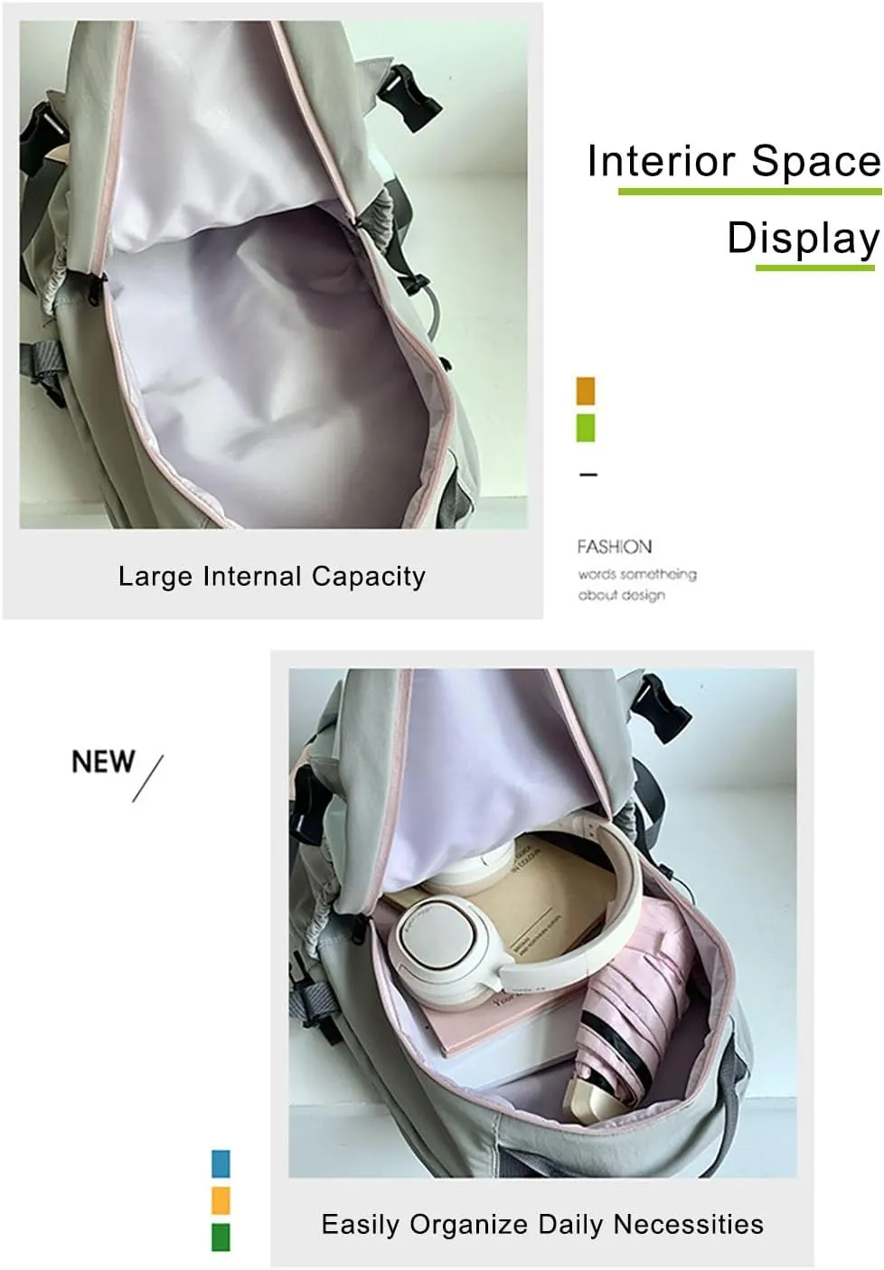 13L Shoulder Bag Backpack For Woman Multipurpose Lightweight Commuter Travel Work College Daypack Bags Laptop (Red)