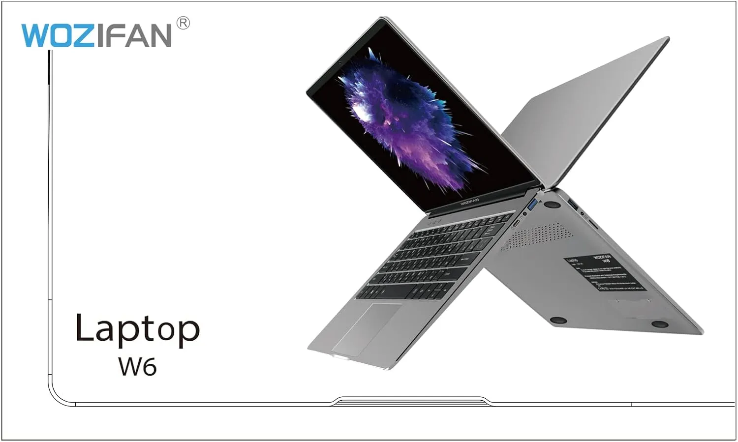 15.6" Traditional Laptops 6GB DDR4 256GB SSD Support 1TB SSD Expand Win 11 Laptop Celeron J4105 1.5Ghz(Up to 2.5Ghz) 4-Core Processor Notebook 2.4G 5G WiFi BT4.2 Adapter Wireless Mouse-Silver