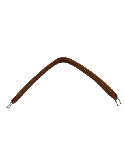 19.75" Length Natural Genuine Leather Strap Handles for Bags/Purses - 1 Pair