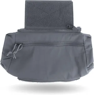 2 in 1 Handwarmer & Tactical Drop Pouch/Waist Bag. Plate Carrier Vest Chest Rig Hook Loop Dangler or 26-52 in Buckle Strap EDC Fanny Pack, Muff for Winter Outdoor/Camping/Hunting/Football/Fishing