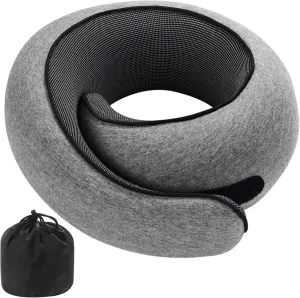 2024 New Memory Foam Travel Pillow for Airplanes,Neck Pillow for Traveling,Neck Plus Travel Pillow,Neck Plus Travel Neck Pillow