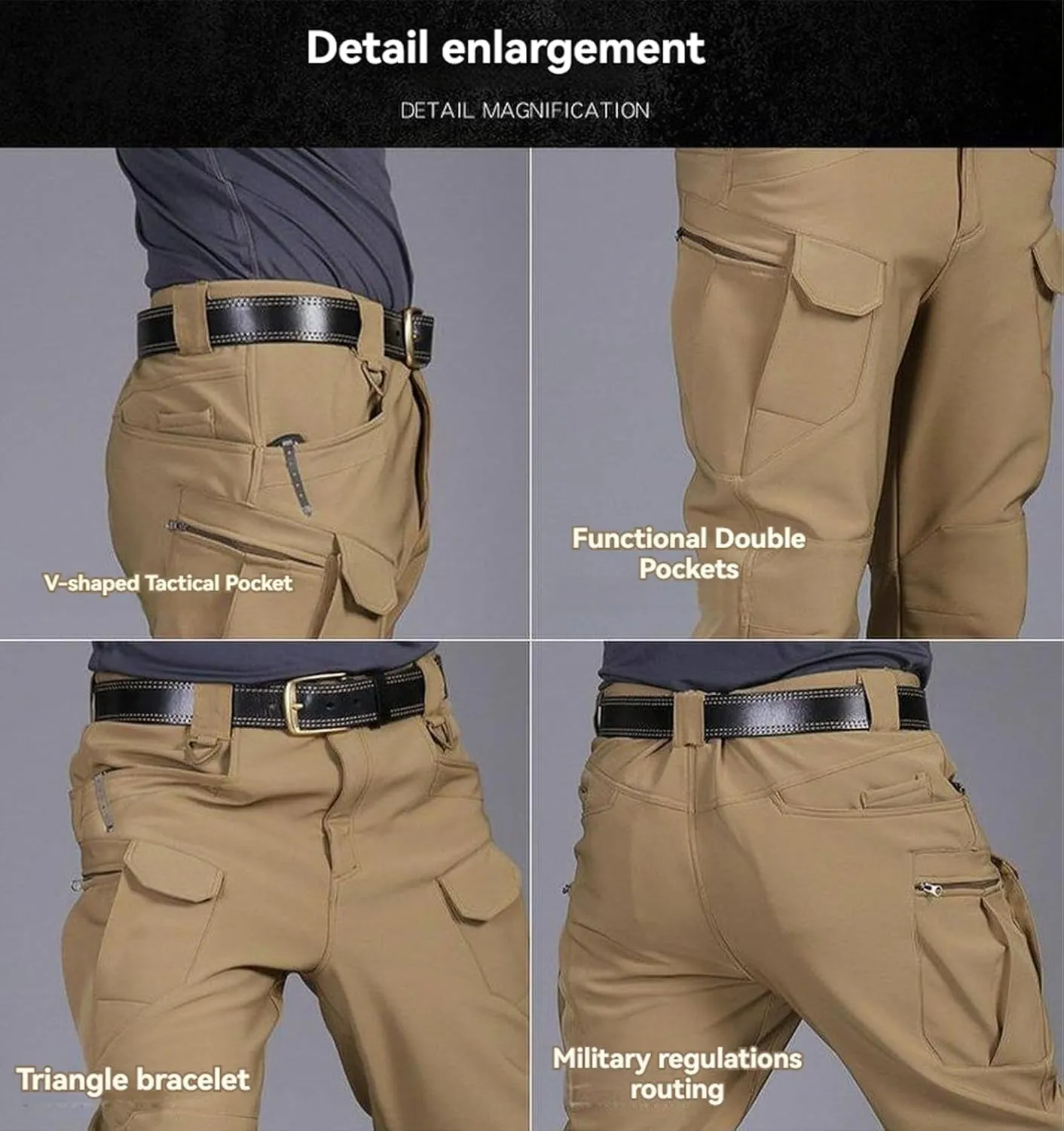 2025 New Flexcamo - Tactical Waterproof Pants, Flexcamo Tactical Pants, Mens Tactical Hiking Pants