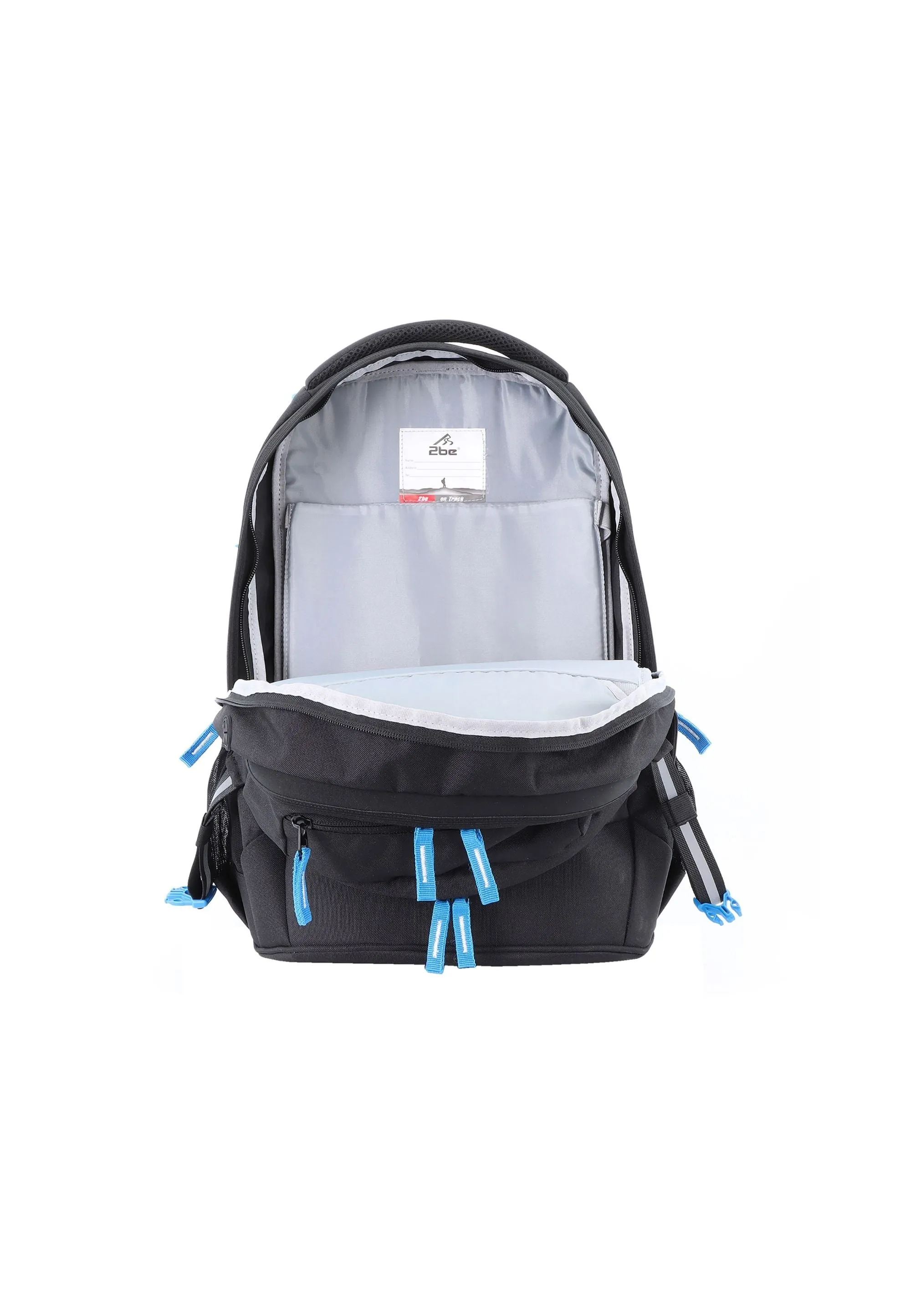 2be  Schoolbag / Laptop Backpack / With Gym Bag and Pencil Case Black