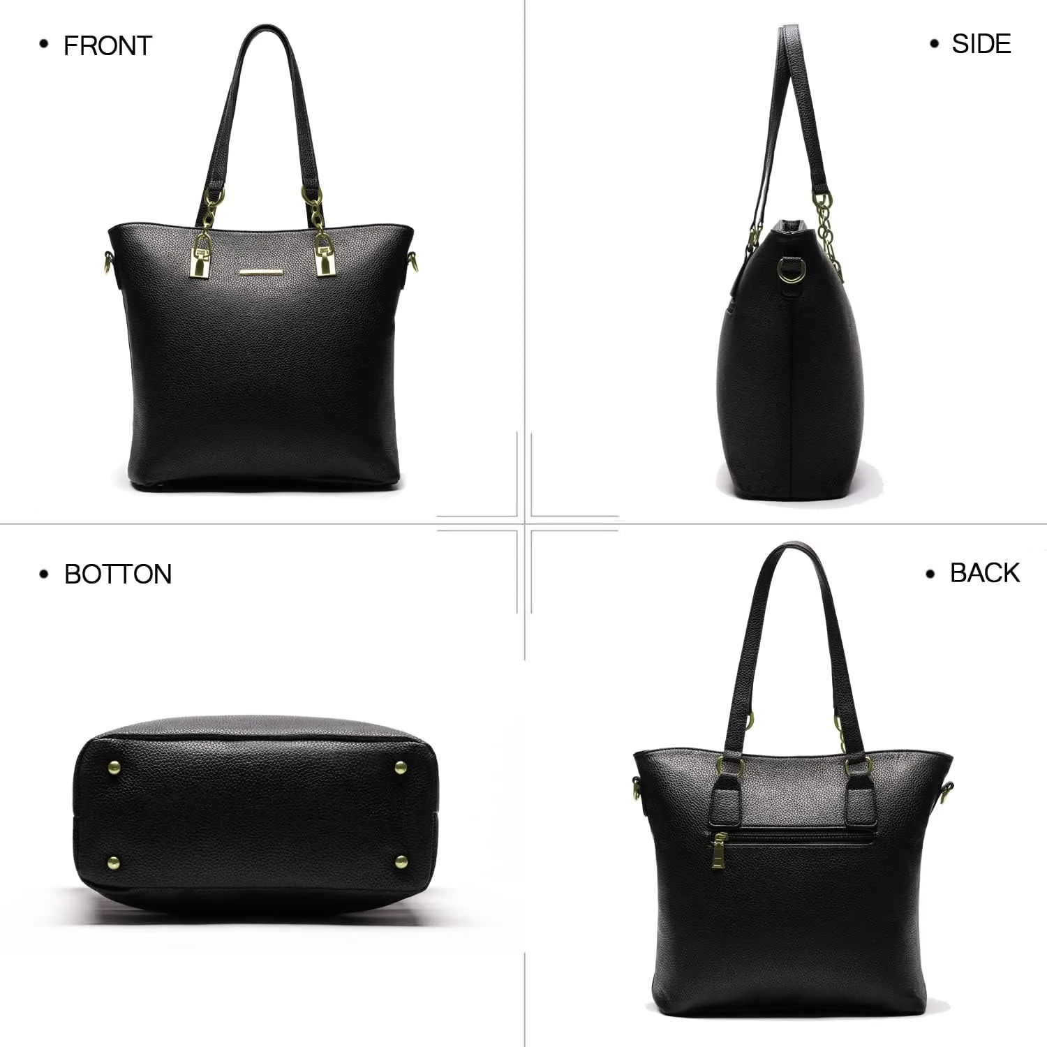 2E-youth Designer Purses and Handbags for Women Satchel Shoulder Bag Tote Top Handle Bag