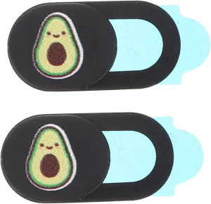 2pcs Decorative Notebook Cover Safety Protection Webcam Slider Anti-Peeping Laptop Privacy Cover for Computer Tablet
