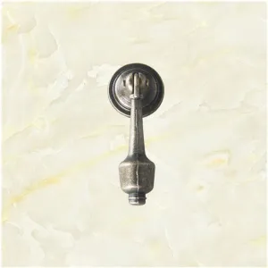 2pcs Vintage Wardrobe Kitchen Cupboard Door Handles Knobs Furniture Handle Jewelry Box Drawer Pulls Hardware Gate Handle (Color : 64mmx25mm)