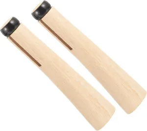 2set Outdoor Axe Handle Replacement Wood Grip and Smooth for Firewood Gardening and Camping Activities