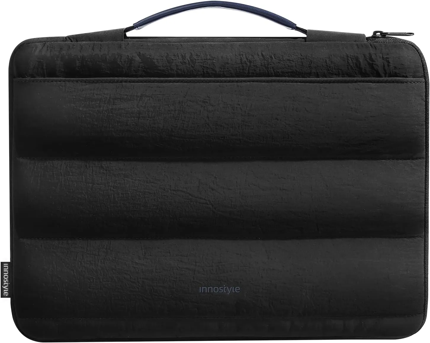 360 Protective Laptop Case 16 Inch, Laptop Bag Compatible with MacBook, Dell, HP, Lenovo and Asus, Side Open Carrying Case with 2 Pockets & Handle, Lightweight & Water-Resistant, Black