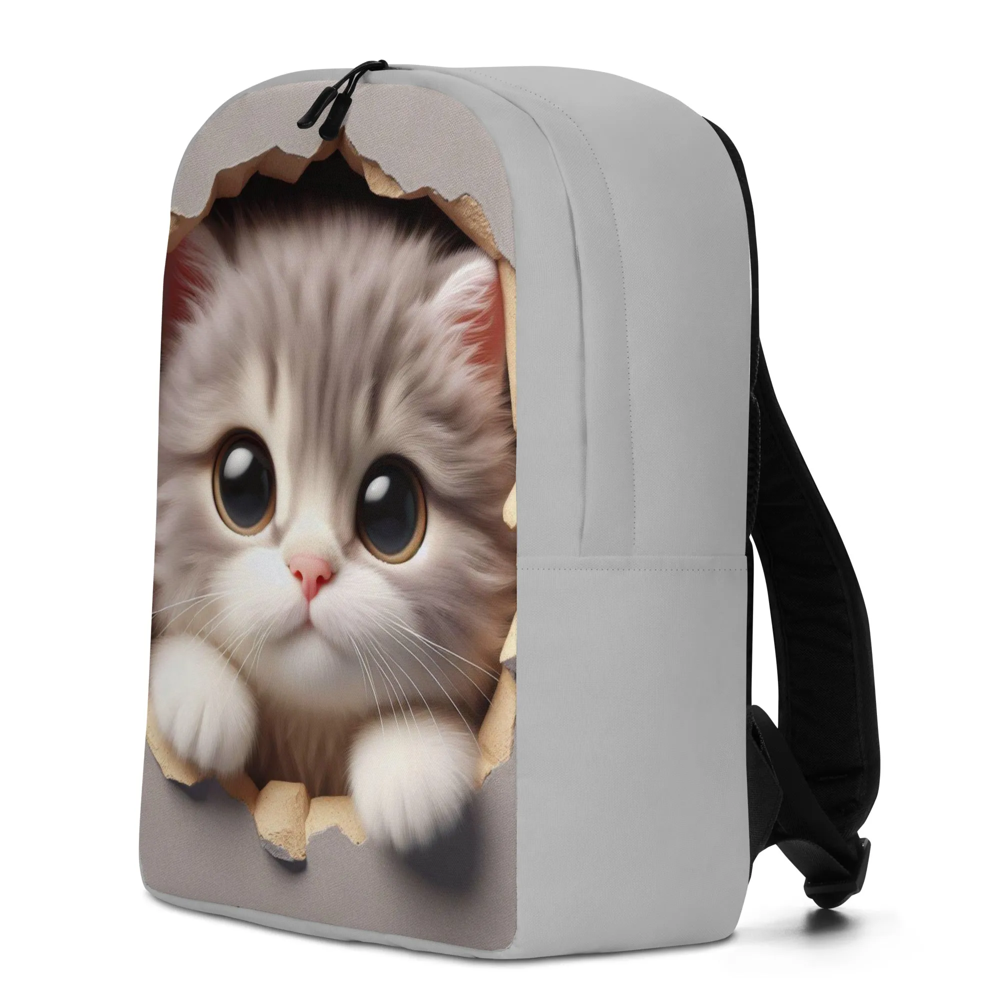 3D Kitten Backpack