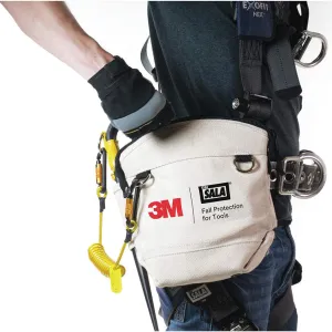 3M DBI-Sala Utility Pouch with Zipper 1500130, White, 1 Ea