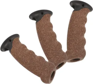3pcs -Skid Cork Handle Replacement for Trekking Ski Poles Ergonomic Grip Walking Stick Handles for Outdoor Adventures for Hiking and Camping Activities
