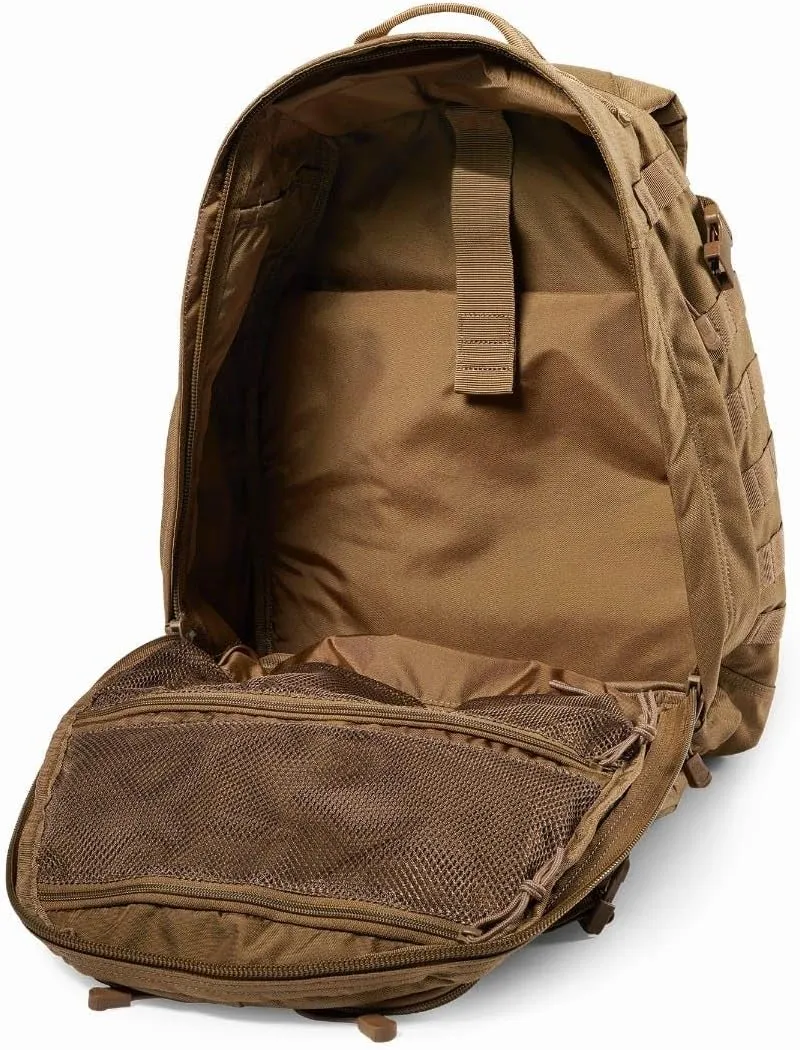 5.11 Tactical Backpack, RUSH 24 2.0 Military Survival Molle Back Pack with Laptop Compartment, 37L, Style 56563ABR/56564ABR