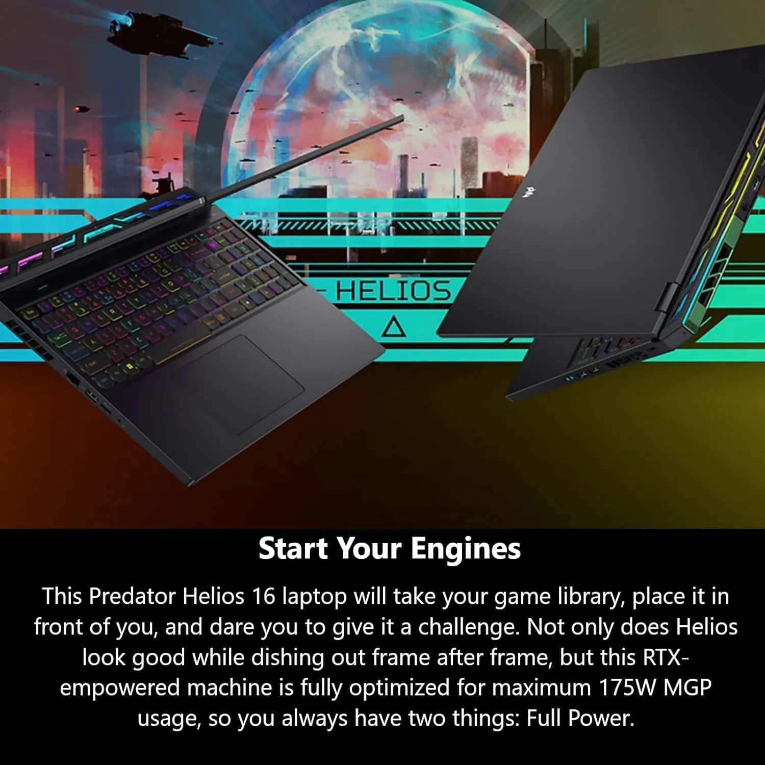 acer Predator Helios Neo 16 Gaming Laptop, GeForce RTX 4070, Intel i9-14900HX, 16" IPS 240Hz 500 nits Display, 32 GB DDR5 RAM, 1 TB SSD, Windows 11 Pro, Office Pro Lifetime License