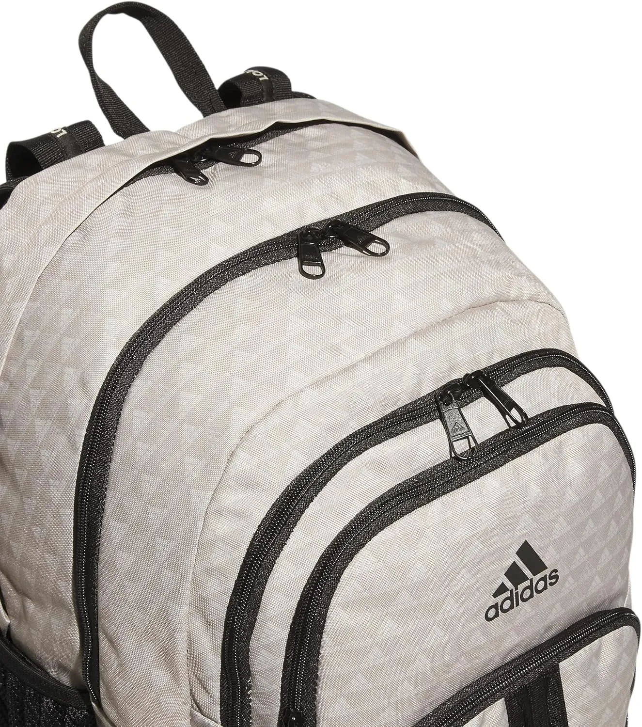 adidas Prime 6 Backpack, BOS Mini Monogram Wonder Beige/Black, One Size