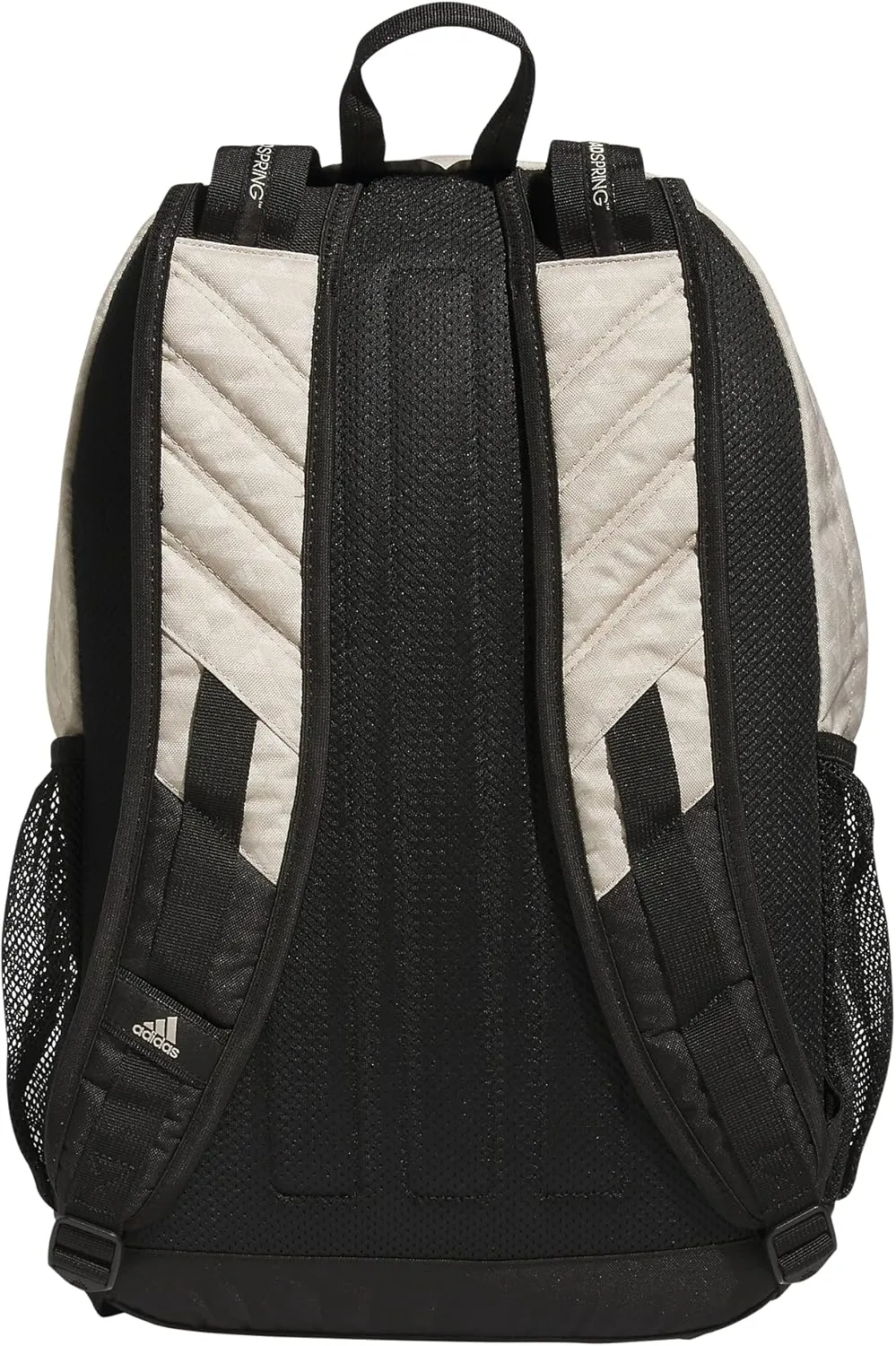 adidas Prime 6 Backpack, BOS Mini Monogram Wonder Beige/Black, One Size