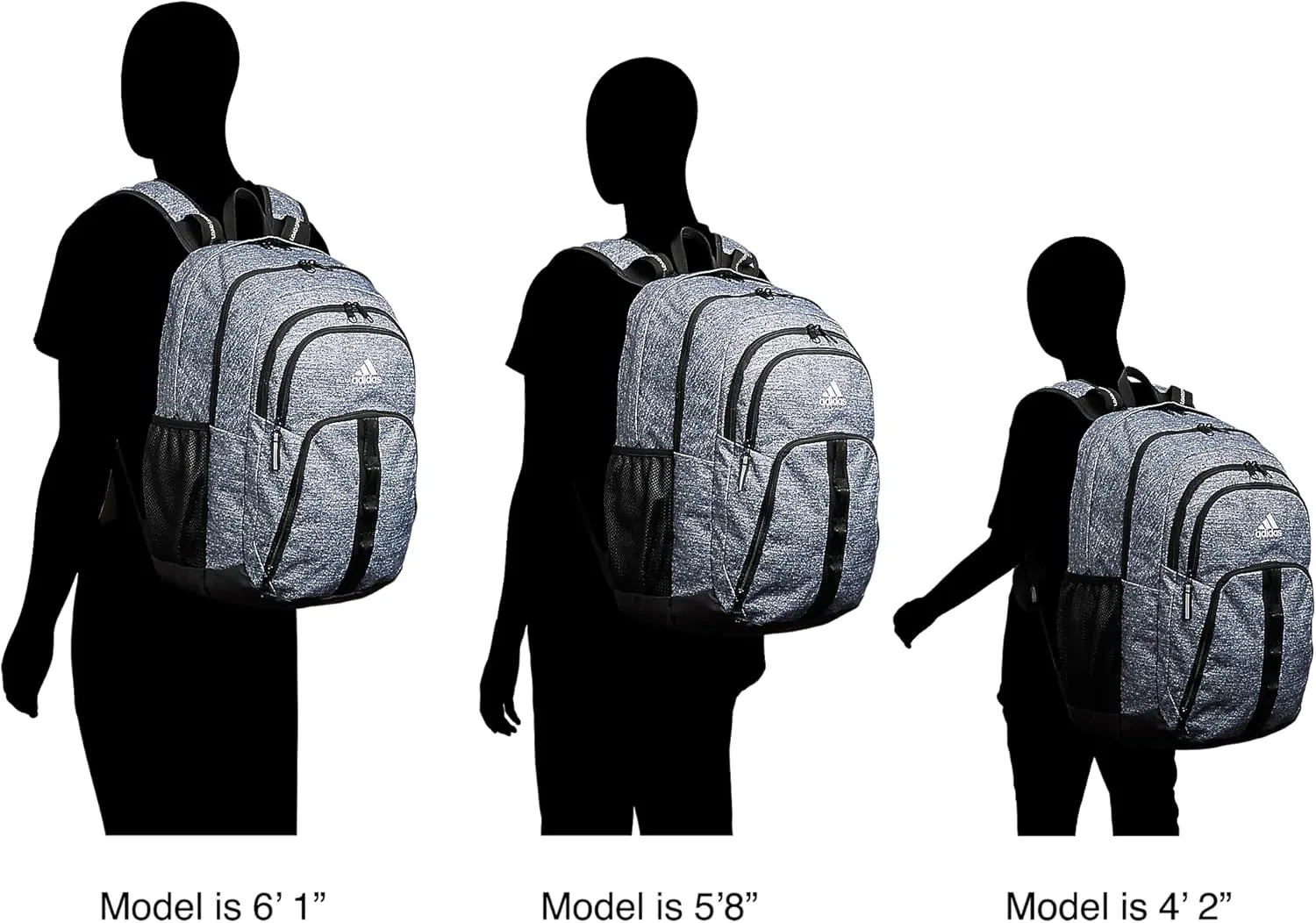 adidas Prime Backpack, Black/White, One Size