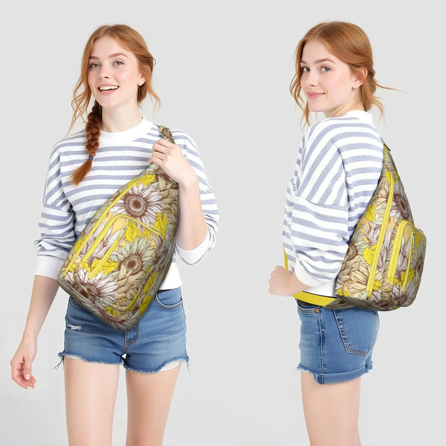 Adjustable Strap Crossbody for Women, Lightweight & Stylish Floral Design