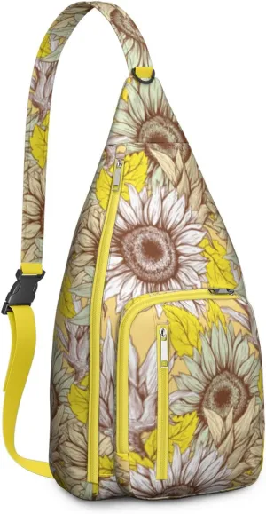 Adjustable Strap Crossbody for Women, Lightweight & Stylish Floral Design