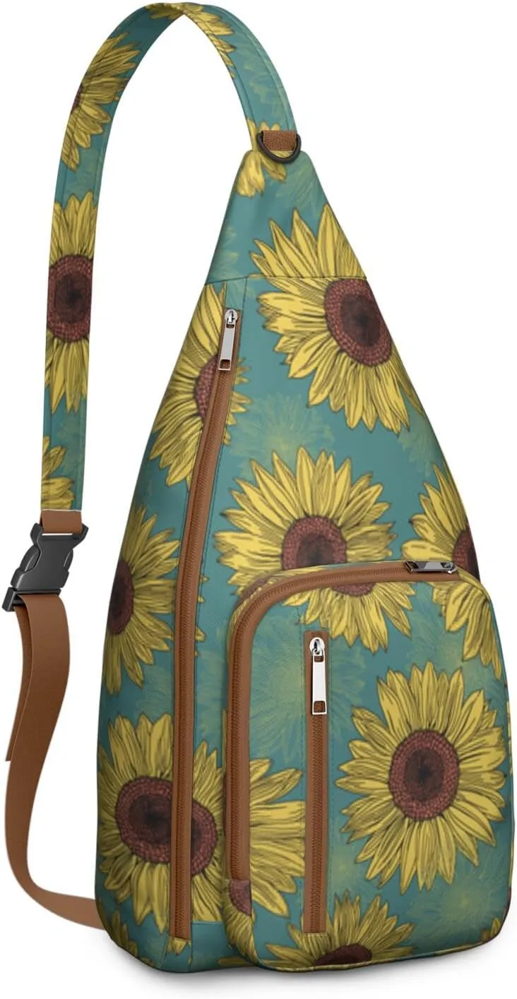 Adjustable Strap Crossbody for Women, Lightweight & Stylish Floral Design