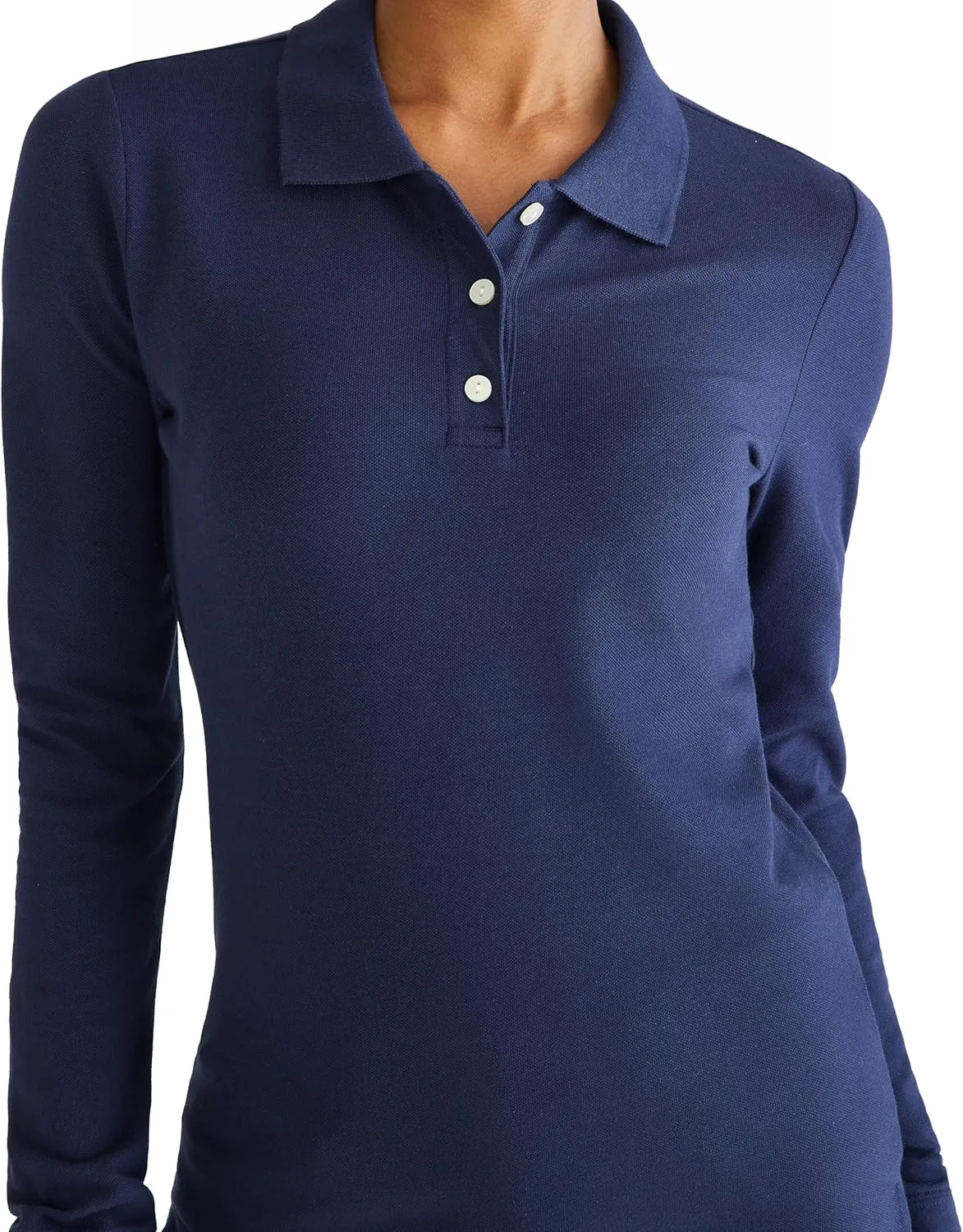 AEROPOSTALE Women's Aero Uniform Polo Long Sleeve