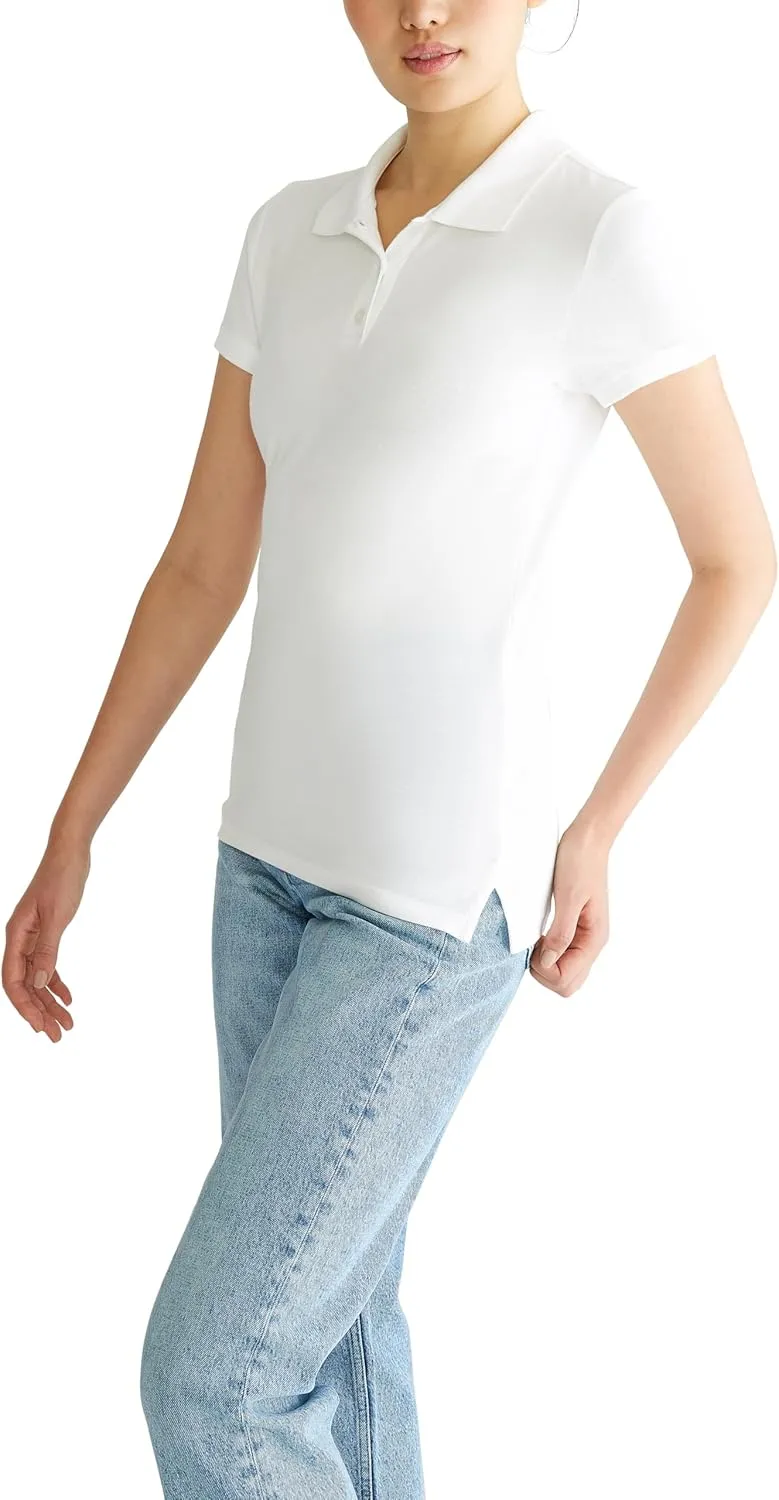 AEROPOSTALE Women's Aero Uniform Polo Short Sleeve