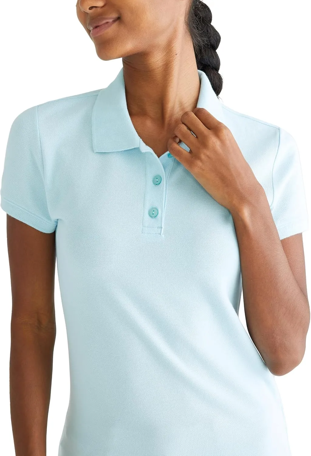 AEROPOSTALE Women's Aero Uniform Polo Short Sleeve