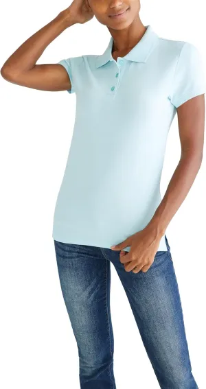 AEROPOSTALE Women's Aero Uniform Polo Short Sleeve