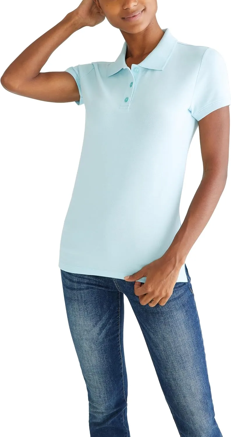 AEROPOSTALE Women's Aero Uniform Polo Short Sleeve