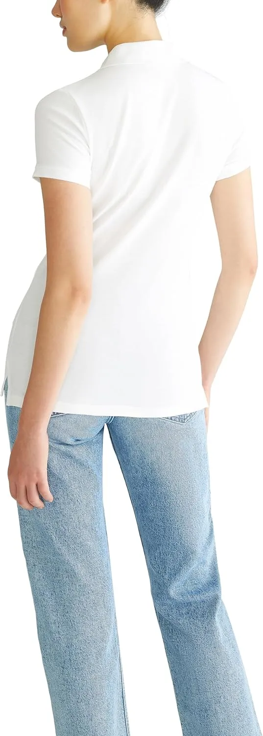 AEROPOSTALE Women's Aero Uniform Polo Short Sleeve