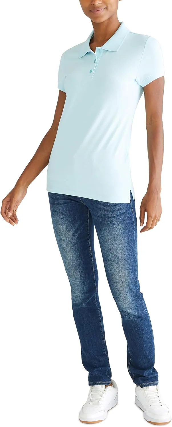 AEROPOSTALE Women's Aero Uniform Polo Short Sleeve