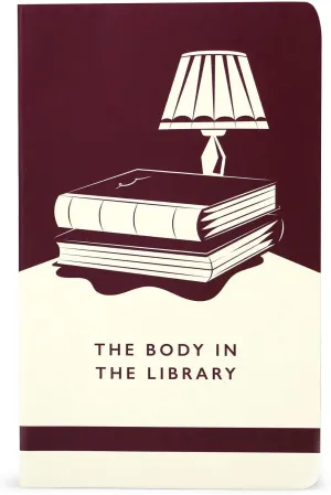 Agatha Christie - Stationery & Notebooks - Agatha Christie Pocket Notebook - The Body In The Library