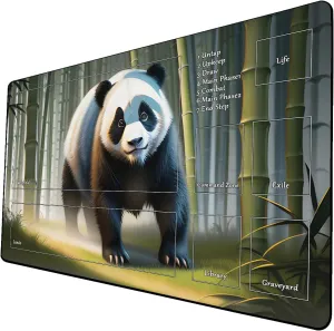 AI Painting TCG Playmat - MTG Trading Card Game Mat with Zone, 24x14 Inches Premium MTG Playmat - The Perfect Companion for Intense Card Battles - Fantasy Dark Vampire Lotus-058
