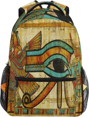 ALAZA Old Egyptian Culture Backpack Daypack School Bag Travel Shoulder Bag for Students Boys Girls