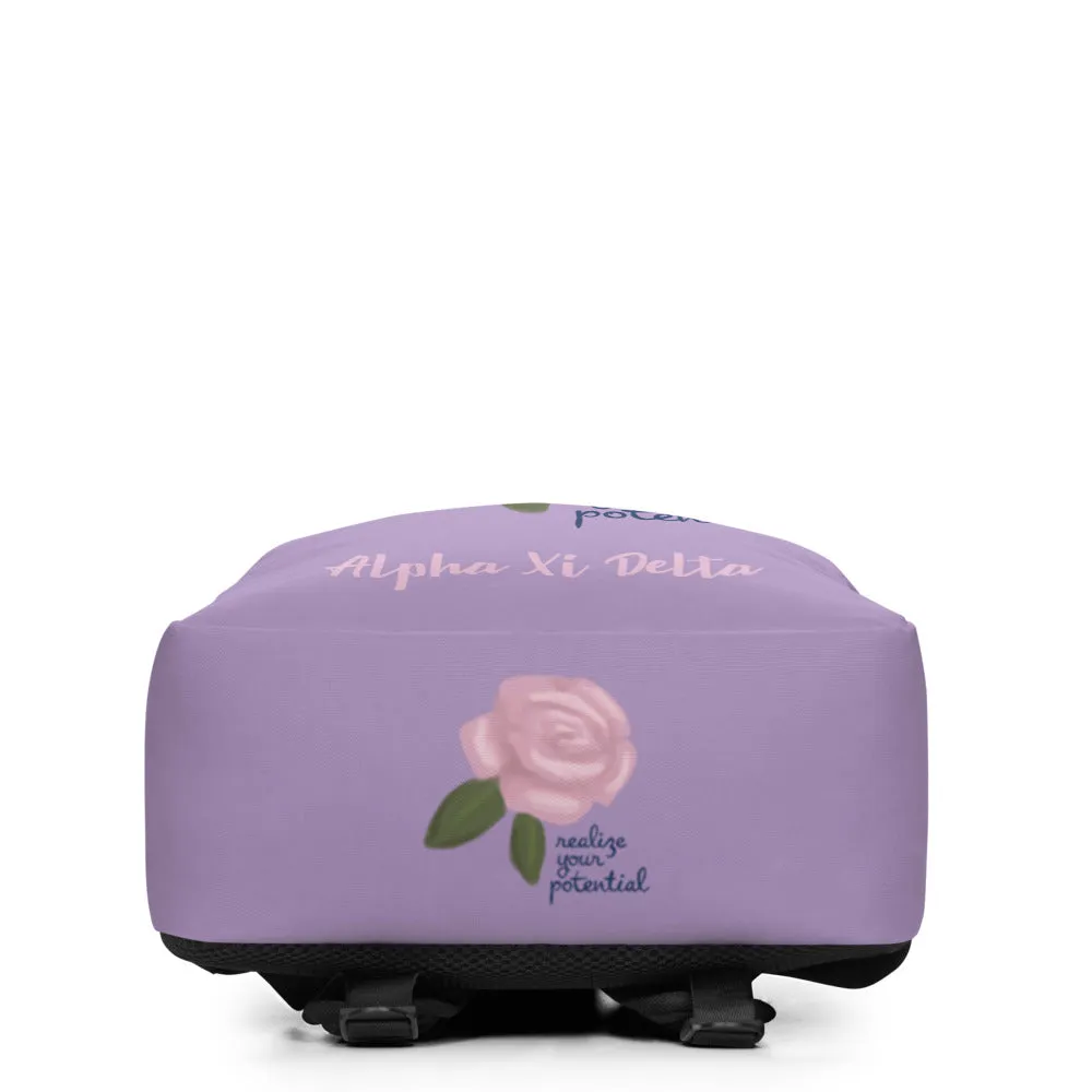 Alpha Xi Delta Sorority Backpack