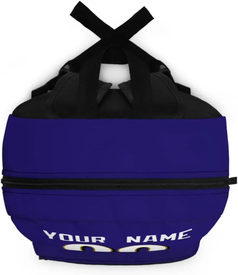 ANTKING Baltimore Backpacks Travel Bags Custom Name Number for Men Women Gifts