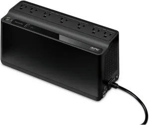 APC 600VA UPS Battery Backup & Surge Protector with USB Charger Port, Backup Battery Power Supply, BN600U1R (Renewed)