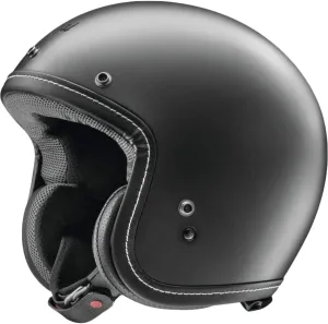 Arai Classic-V Solid '20 Adult Street Motorcycle Helmet - Black Frost/Large