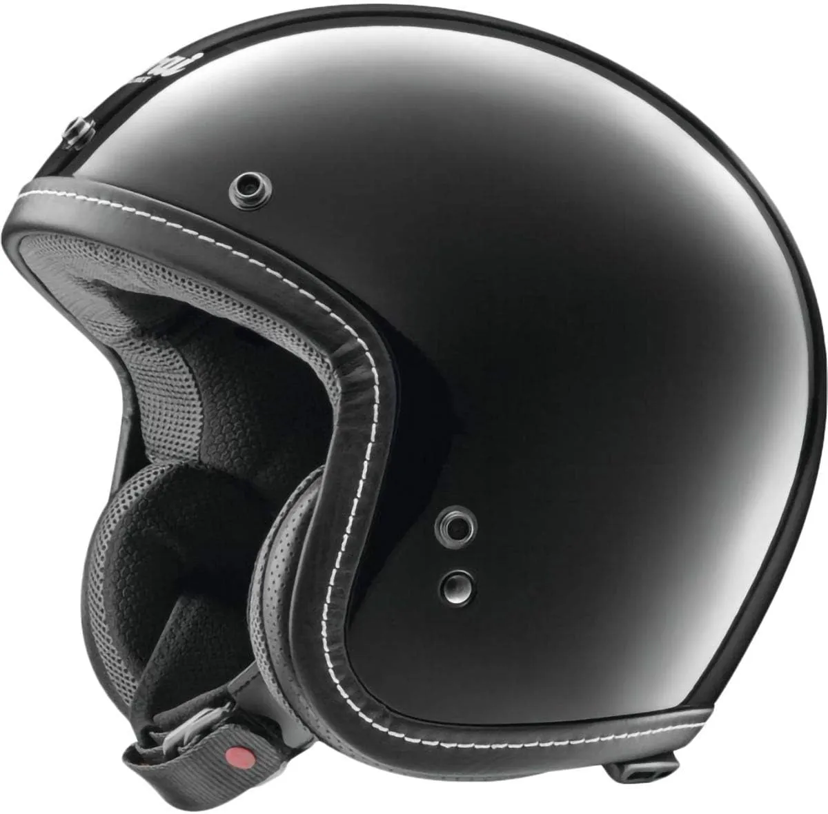 Arai Classic-V Solid '20 Adult Street Motorcycle Helmet - Black/Large