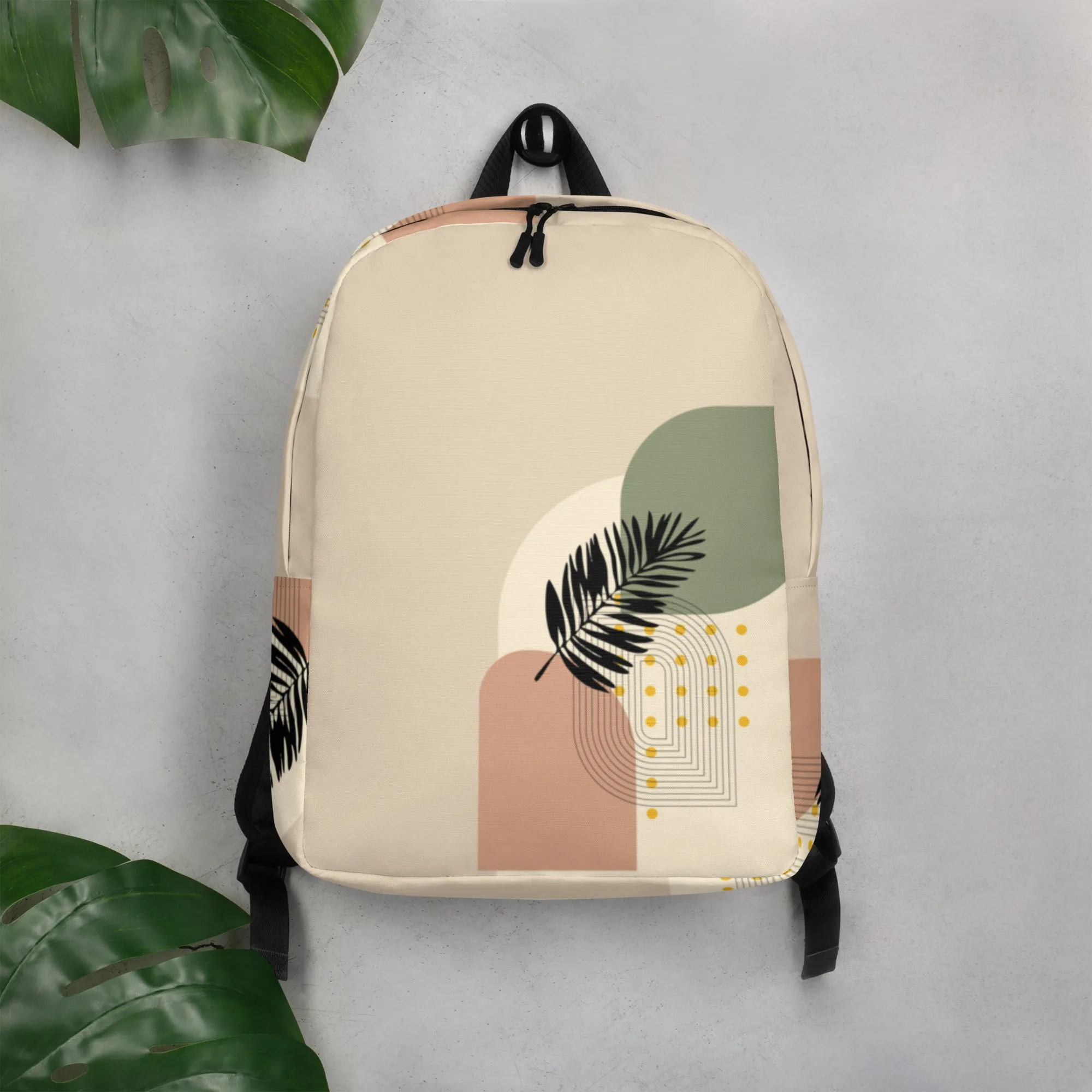 Art Deco Minimalist Backpack