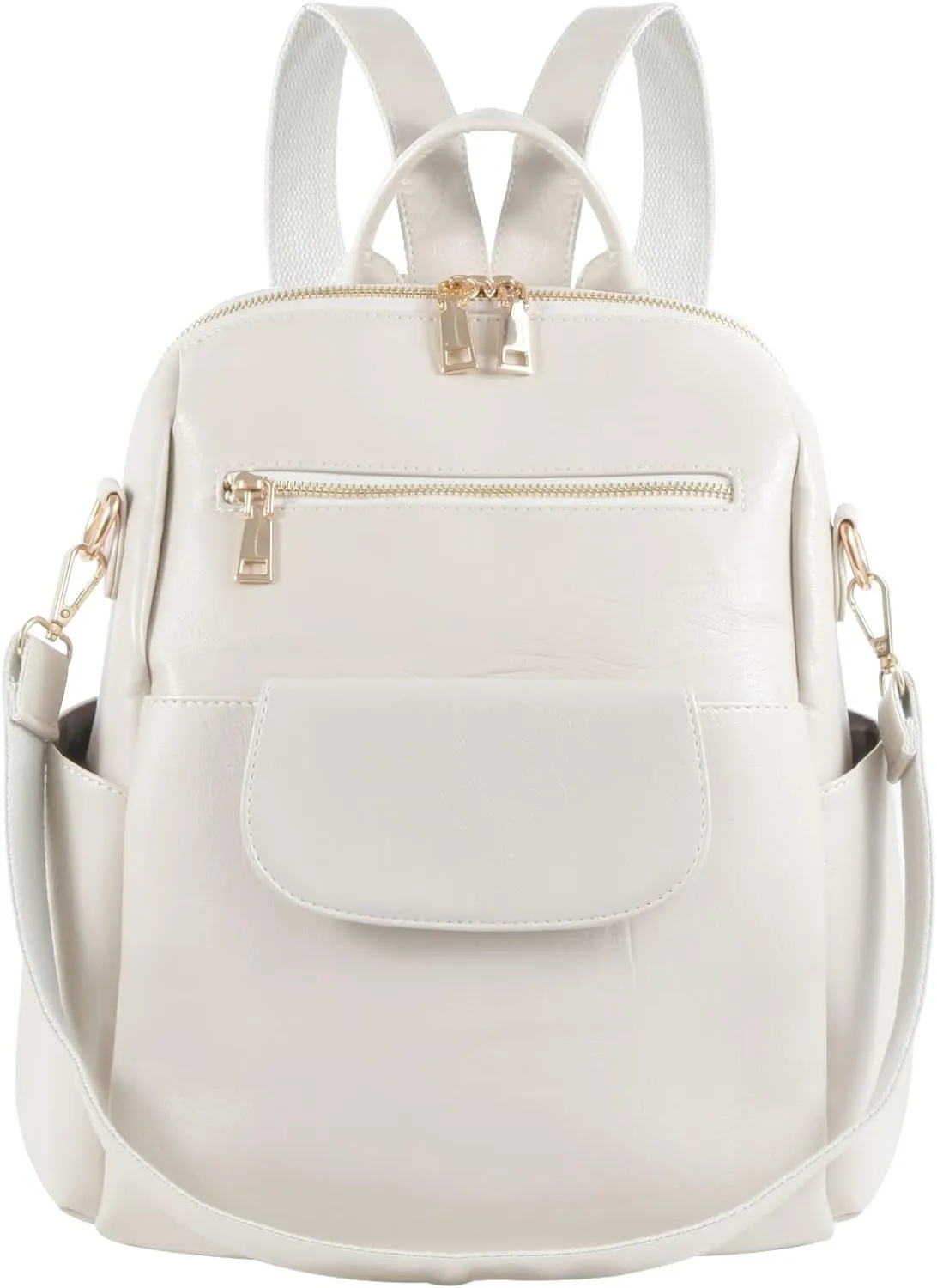 ASDSSRY Women Fashion Backpack Purse Waterproof Bookbags Travel Shopping Rucksack Convertible Ladies Shoulder Bag